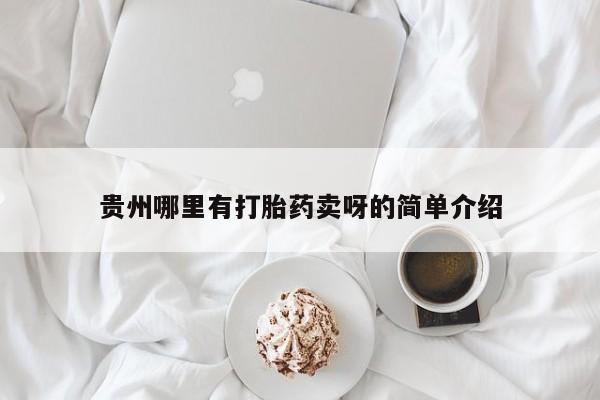 堕胎药贵州哪里有打胎药卖呀的简单介绍